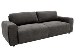 Canapé 3 Places En Tissu Anthracite GLADYS -Accueil-Canapé canape 7760791