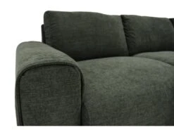 Canapé D'angle Droit En Tissu Vert Sapin GLADYS -Accueil-Canapé canape 7761301