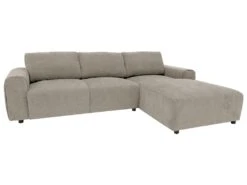 Canapé D'angle Droit En Tissu Beige GLADYS -Accueil-Canapé canape 7761605