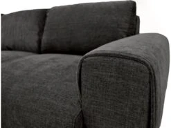 Canapé D'angle Droit En Tissu Anthracite GLADYS -Accueil-Canapé canape 7761929