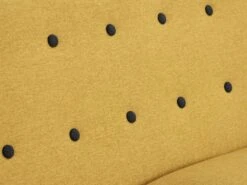 Canapé 3 Places En Tissu Jaune Et Anthracite SERTI II -Accueil-Canapé canape 8119573