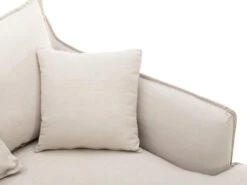 Canapé D'angle Droit En Tissu Beige DOROTY -Accueil-Canapé canape 8228265