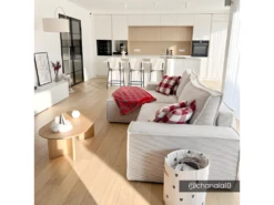 Canapé D'angle Convertible En Velours Côtelé Beige AMELIA De Pascal Morabito - Angle Gauche -Accueil-Canapé canape 8739849