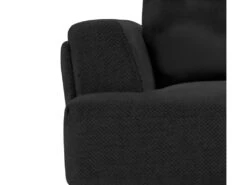 Canapé 2 Places Tissu Gris Anthracite - ALIX -Accueil-Canapé canape 9170137