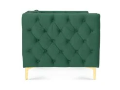 Canapé 3 Places Edward Velours Vert Pieds Doré 10 Canapé 3 Places Edward Velours Vert Pieds Doré -Accueil-Canapé canape 9170481