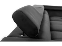 Canapé D'angle Convertible - ERWAN - En Tissu Luxe 5 Places, Anthracite, Angle Gauche (vu De Face) -Accueil-Canapé canape 9993933