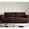 Canapé 3/4 Places Convertible Et Espace De Rangement, Marron, En Tissu De Qualité, DANY -Accueil-Canapé canape 9994927