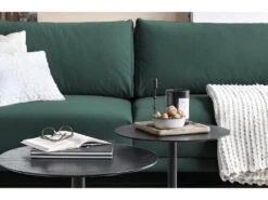 Canapé 3/4 Places Convertible Et Espace De Rangement - Vert - En Tissu De Qualité, DANY -Accueil-Canapé canape 9995583