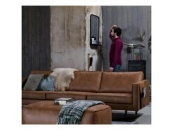 RODEO - Canapé 4 Places En Eco Cuir Marron -Accueil-Canapé ensemble canape 13263075