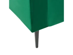 Chaise Longue En Velours Vert GUERET -Accueil-Canapé meridienne 17476571